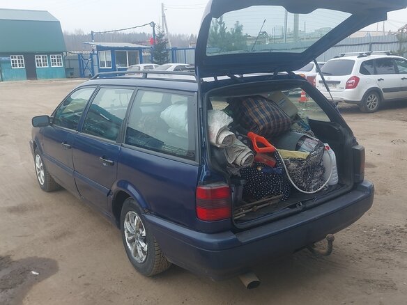1994 Volkswagen Passat B4, синий, 480000 рублей - вид 13