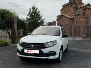 2019 Lada (ВАЗ) Granta I Рестайлинг, белый, 655000 рублей, вид 2
