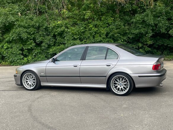 2000 BMW 5 серии 525i IV (E39) Рестайлинг, серебристый - вид 9