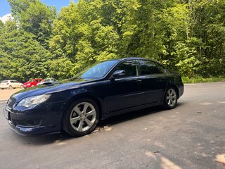 2008 Subaru Legacy IV Рестайлинг, синий, 830000 рублей, вид 4