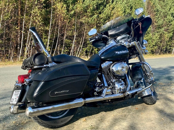 2005 Harley-Davidson Road King, серый, 610000 рублей - вид 11