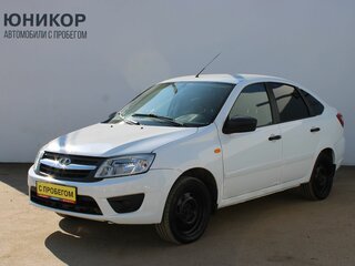 2014 Lada (ВАЗ) Granta I, белый, 419000 рублей, вид 1