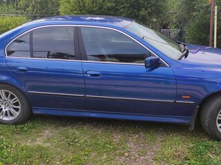 1996 BMW 5 серии 520i IV (E39), синий, 800000 рублей, вид 4