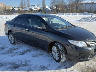 2010 Toyota Corolla X (E140, E150) Рестайлинг, чёрный, 750000 рублей, вид 2