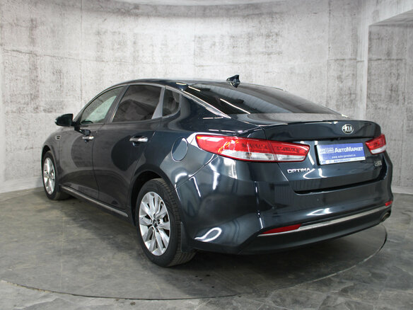 2016 Kia Optima IV, синий, 1365000 рублей - вид 7