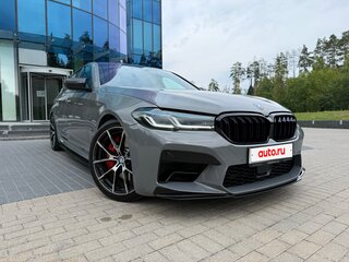 2021 BMW 5 серии 540i VII (G30/G31/G38) Рестайлинг, серый, 6650000 рублей, вид 1