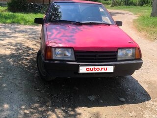 1997 Lada (ВАЗ) 2109, пурпурный, 85000 рублей, вид 1