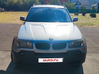 2004 BMW X3 25i I (E83), серебристый, 830000 рублей, вид 2