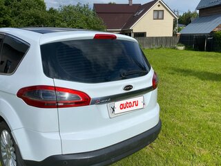 2013 Ford S-MAX I Рестайлинг, белый, 890000 рублей, вид 3