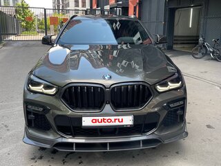2019 BMW X6 30d III (G06), серый, 7500000 рублей, вид 4