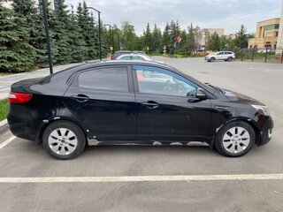 2012 Kia Rio 4-speed III, чёрный, 730000 рублей, вид 5