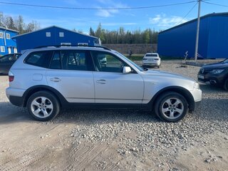 2008 BMW X3 20d I (E83) Рестайлинг, серебристый, 1050000 рублей, вид 2