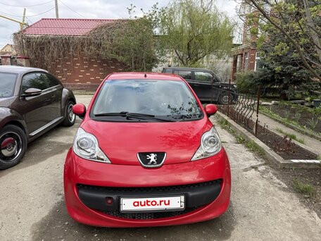 2008 Peugeot 107 I, красный, 375000 рублей, вид 3