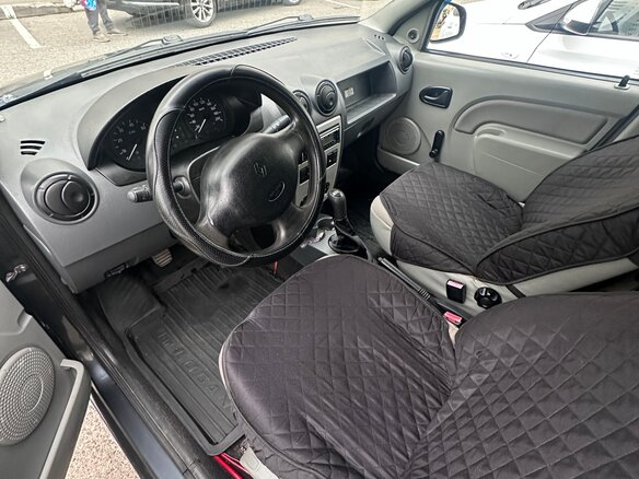 2007 Renault Logan I, серый, 339000 рублей - вид 4