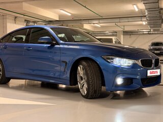 2017 BMW 4 серии Gran Coupe 430i xDrive F32/F33/F36 Рестайлинг, синий, 2580000 рублей, вид 2