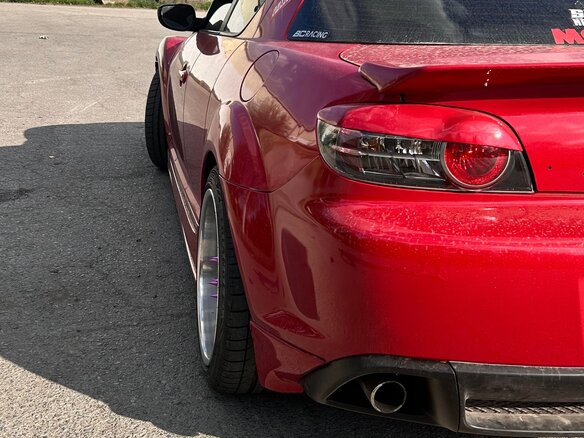 2003 Mazda RX-8 I, красный, 950000 рублей - вид 3