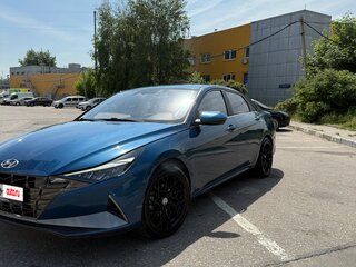 2021 Hyundai Elantra VII (CN7), синий, 1950000 рублей, вид 1