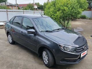 2018 Lada (ВАЗ) Granta I Рестайлинг, серебристый, 710000 рублей, вид 2