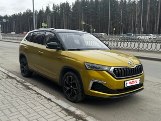 2020 Skoda Kamiq GT I (China Market), жёлтый, 1850000 рублей, вид 3