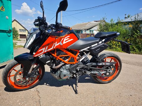2020 KTM 390 Duke, оранжевый, 440000 рублей, вид 1