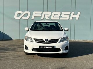 2012 Toyota Corolla X (E140, E150) Рестайлинг, белый, 1090000 рублей, вид 3