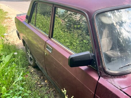 2002 Lada (ВАЗ) 2107, пурпурный, 60000 рублей, вид 3