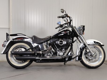 2007 Harley-Davidson Softail Deluxe, белый, 789000 рублей, вид 1