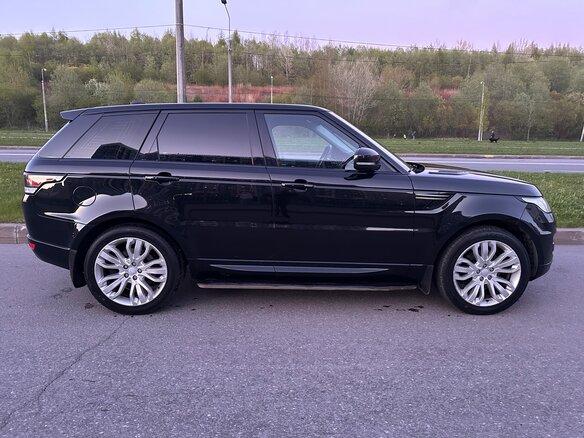 2017 Land Rover Range Rover Sport II, чёрный - вид 5