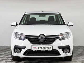 2019 Renault Logan II Рестайлинг, белый, 922000 рублей, вид 2