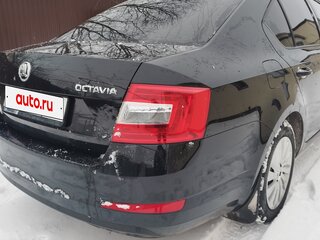 2016 Skoda Octavia III (A7), чёрный, 1600000 рублей, вид 2