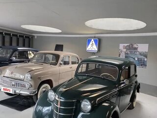 1955 Москвич 401-420, зелёный, 1000000 рублей, вид 1