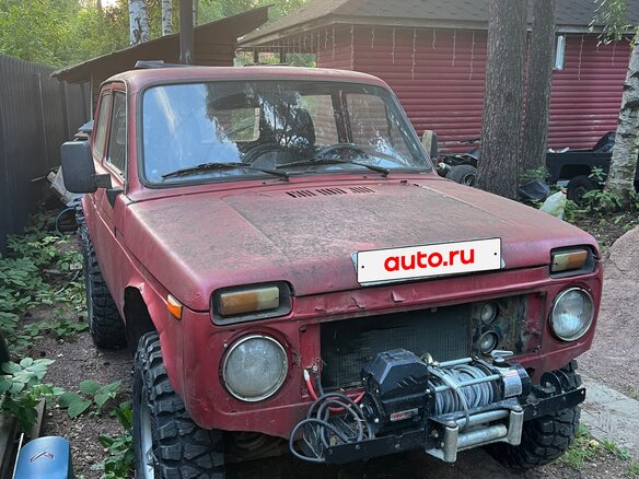 1990 Lada (ВАЗ) 2121 (4x4) I, красный, 150000 рублей