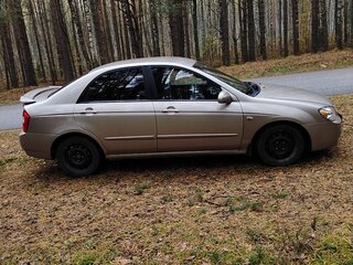 2006 Kia Cerato I, серый, 460000 рублей, вид 5
