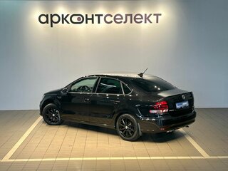 2019 Volkswagen Polo V Рестайлинг, чёрный, 1438000 рублей, вид 4