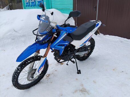 2021 Motoland Enduro 250, синий, 140000 рублей, вид 2