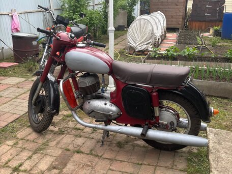 1961 Jawa 350/360, красный, 80000 рублей, вид 3