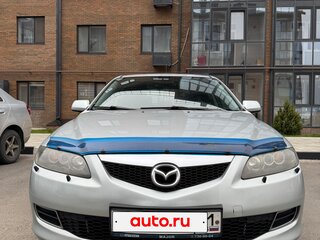 2006 Mazda 6 I (GG) Рестайлинг, серебристый, 475000 рублей, вид 3