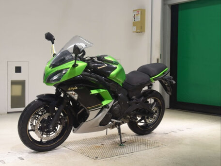 2014 Kawasaki Ninja 400, зелёный, 360000 рублей, вид 1