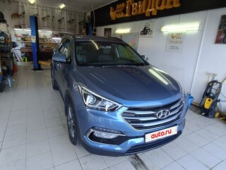 2017 Hyundai Santa Fe III Рестайлинг, серый, 2300000 рублей, вид 4
