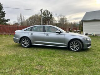 2015 Audi A6 IV (C7) Рестайлинг, серый, 1850000 рублей, вид 2
