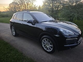 2012 Porsche Cayenne Diesel II (958), чёрный, 3000000 рублей, вид 2