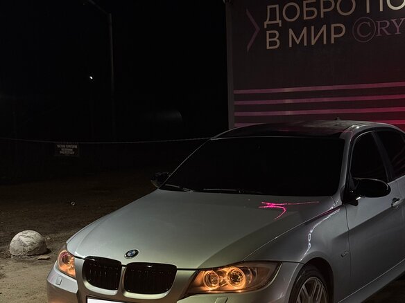 2007 BMW 3 серии 320i V (E90/E91/E92/E93), серебристый, 800000 рублей