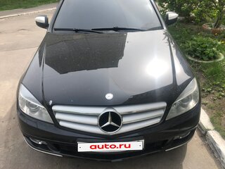 2008 Mercedes-Benz C-Класс 200 III (W204), чёрный, 950000 рублей, вид 1