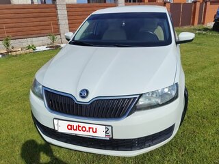 2019 Skoda Rapid I Рестайлинг, белый, 1250000 рублей, вид 2