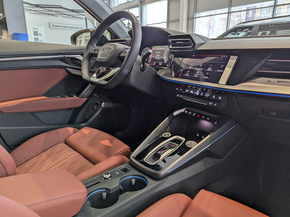 2025 Audi A3 Sportback 35 TFSI IV (8Y) Рестайлинг, серый, 4190000 рублей - вид 27