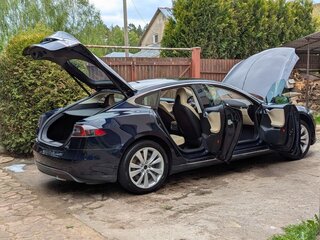 2015 Tesla Model S S85 I, синий, 2200000 рублей, вид 2