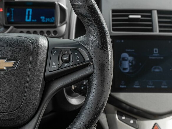2012 Chevrolet Aveo II, синий, 480000 рублей - вид 14