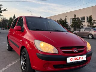 2007 Hyundai Getz I Рестайлинг, красный, 350000 рублей, вид 5