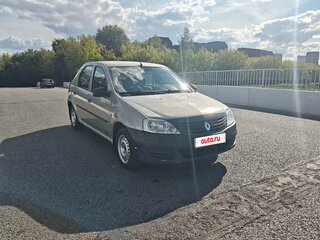 2013 Renault Logan I Рестайлинг, бежевый, 385000 рублей, вид 3