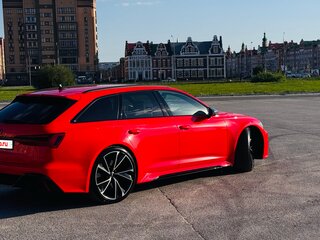 2020 Audi RS 6 IV (C8), красный, 9000000 рублей, вид 5